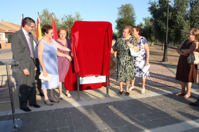 Inaugurado un jardín en Torre-Pacheco en homenaje a José Marin Soto - 2, Foto 2