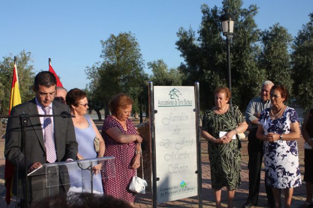 Inaugurado un jardín en Torre-Pacheco en homenaje a José Marin Soto - 4, Foto 4