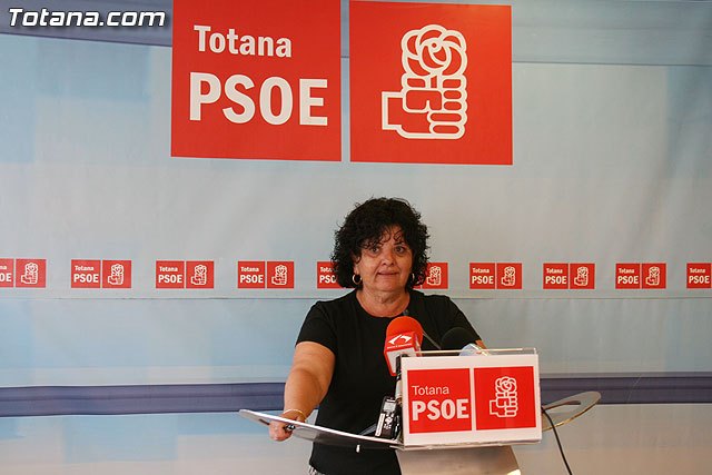 El PSOE ofreció una rueda de prensa para hacer una valoración del Pleno ordinario de junio, Foto 1