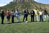 El delegado del Gobierno inaugura la nueva zona deportiva y el nuevo aparcamiento en el paraje Vereda Puncha de Cieza