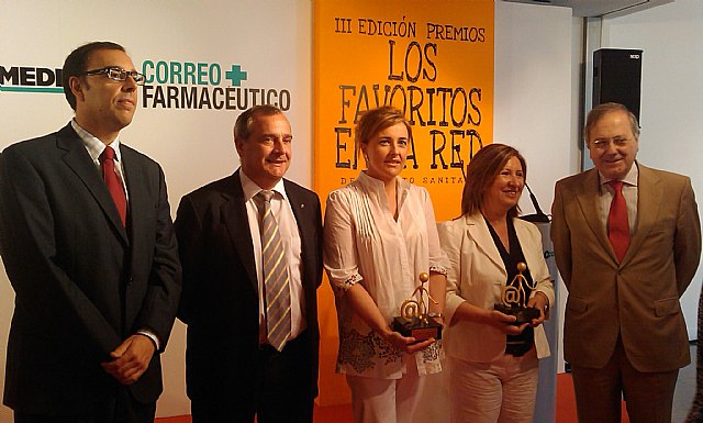 La web www.murciasalud.es recibe el premio ´Favoritos en la Red´ - 1, Foto 1