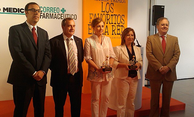 La web www.murciasalud.es recibe el premio ´Favoritos en la Red´ - 2, Foto 2