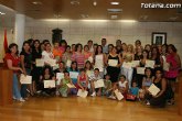 Ms de 70 mujeres reciben sus diplomas por particpar en los cursos y talleres formativos