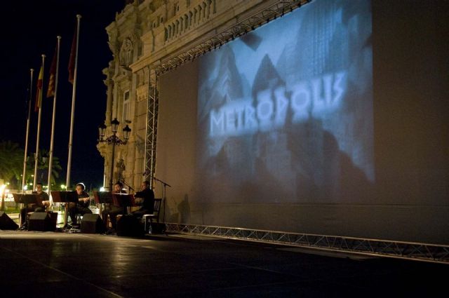 Música para clásicos del cine mudo cerró el ciclo de Espacios Sonoros en Cartagena - 1, Foto 1