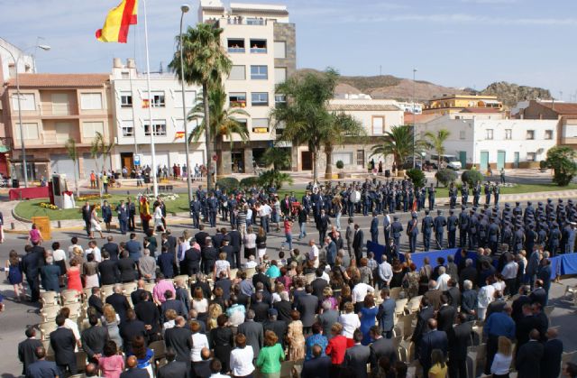 Puerto Lumbreras congrega a 4.000 personas en la Jura de Bandera Civil de la Academia general del Aire de San Javier - 1, Foto 1