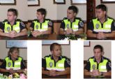 Toman posesin siete nuevos policias en prcticas tras superar el proceso de seleccin