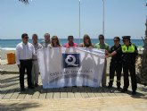 La bandera Q de Calidad Turstica ondea desde hoy en la playa del Castellar