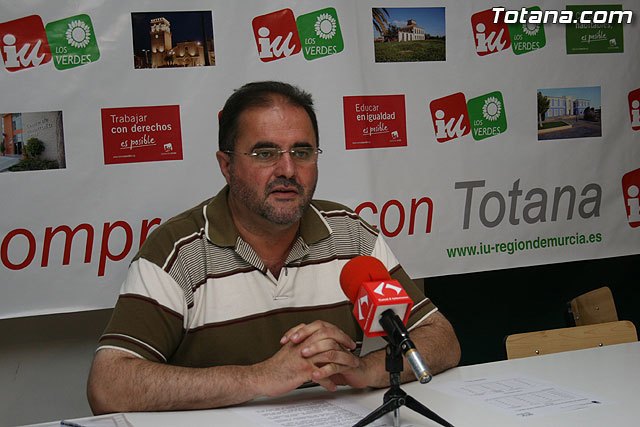 Cánovas afirma que el Ayuntamiento de Totana está recurriendo a la pignoración de futuros ingresos para conseguir créditos, Foto 1