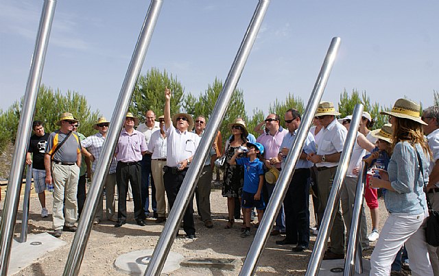 El Alcalde y la Presidenta de Grupo Tragsa inauguran el nuevo sendero ecoturístico sobre astronomía en Puerto Lumbreras - 4, Foto 4