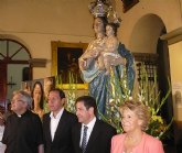 La Virgen de los Peligros regresa a su hornacina tras ser restaurada por Cultura