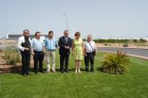 El delegado del Gobierno y la Alcaldesa inauguran los accesos al hospital del Mar Menor financiados a travs del Plan E