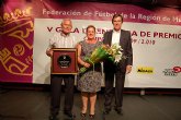 El Presidente del Club Fútbol-Sala Capuchinos fue homenajeado durante la celebración de la Gala del Deporte 2010