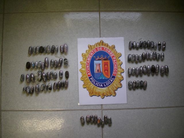 Detenido un marroquí con casi 600 gramos de hachis en Torre-Pacheco - 1, Foto 1