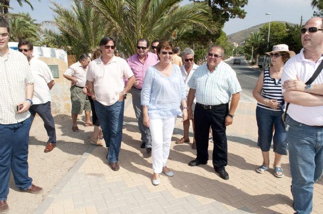La playa de San Ginés recupera su bandera azul tras la construcción de la depuradora - 2, Foto 2