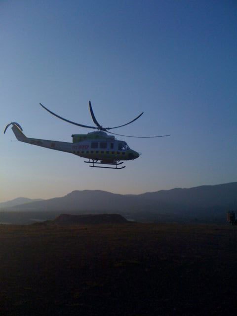 Los servicios de emergencias de Totana actuaron en las labores de rescate de un parapentista - 1, Foto 1