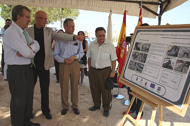 La Comunidad invierte nueve millones de euros en un sistema integrado de colectores de pluviales en las Torres de Cotillas - 1, Foto 1