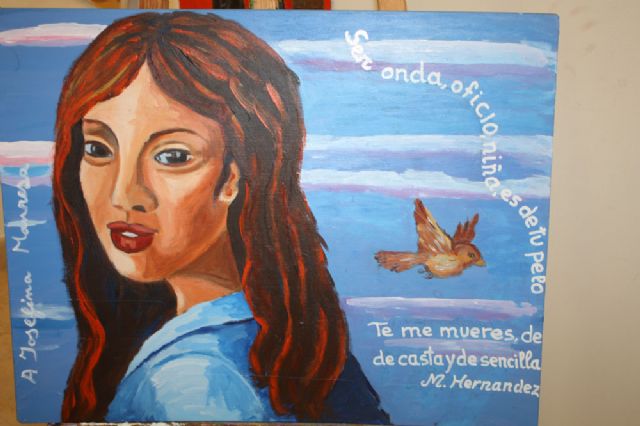 Inaugurada la exposición sobre Miguel Hernández elaborada por alumnos de PROMETEO - 3, Foto 3