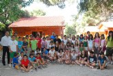 Un total de 300 niños y jóvenes participan en los campamentos y escuelas de verano durante el mes de julio