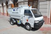 El municipio recibe un vehículo minirecolector de residuos urbanos