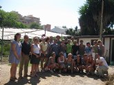 Jvenes de diferentes comunidades participan en la conservacin del litoral de Cartagena y el Mar Menor