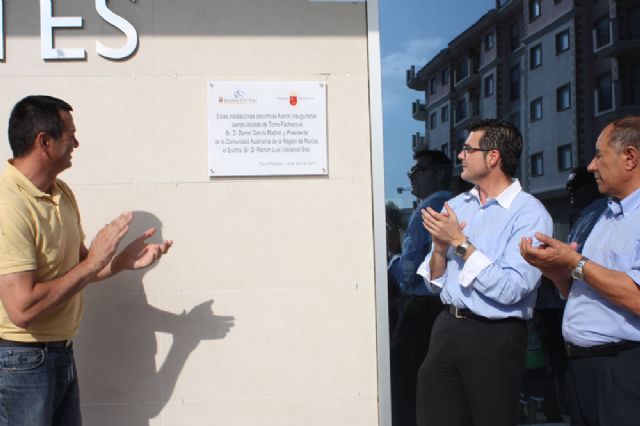 Inaugurada la piscina descubierta y el nuevo edificio del Patronato Municipal de Deportes de Torre-Pacheco - 1, Foto 1