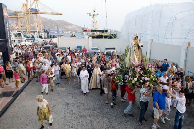 Multitudinaria procesión en honor a la Virgen del Carmen - 3, Foto 3