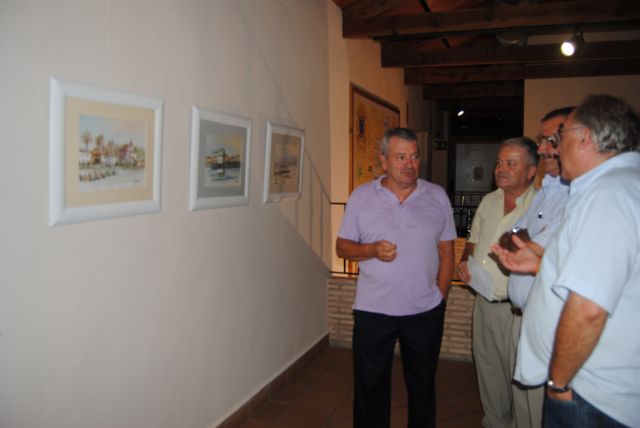 El pintor Pope Inclán expone una memoria gráfica en acuarelas sobre el San Javier y el Mar Menor de los años 60 en el Museo de San Javier - 1, Foto 1