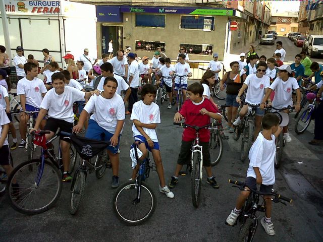 Los niños protagonizan sobre sus bicis la jornada de las Fiestas Patronales de Lorquí - 5, Foto 5