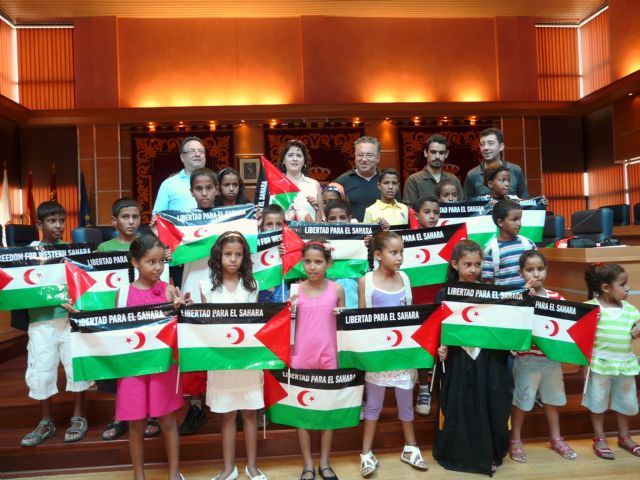 El Alcalde de Molina de Segura recibe a los niños saharauis de los campamentos de refugiados de Tindouf - 2, Foto 2