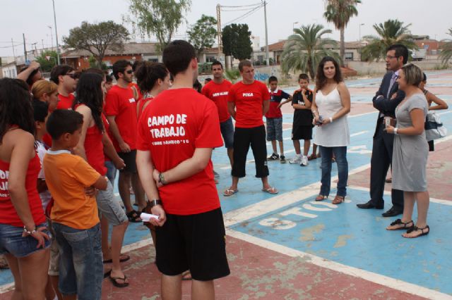 Jóvenes de diferentes comunidades participan en el campo de trabajo intercultural de Torre-Pacheco - 3, Foto 3