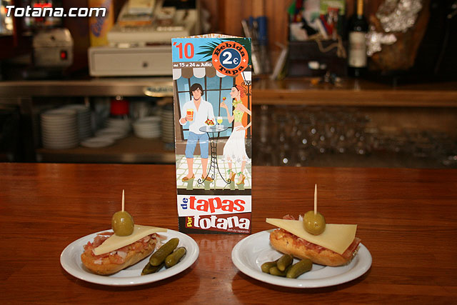 La ruta “de tapas por Totana”, a travs de la cual se pueden ganar once cenas, finaliza el prximo sbado 24 de julio - 30