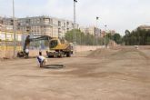 El campo municipal de Ciudad Jardín tendrá césped artificial en un mes