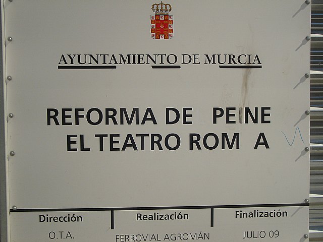 Alarcón exige una nueva visita al Romea para comprobar que las obras están terminadas - 1, Foto 1