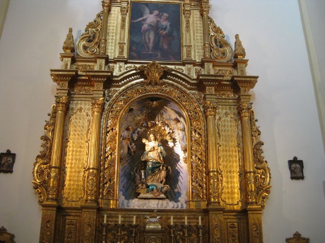 La Comunidad recupera el retablo de La Inmaculada Concepción de Jumilla - 1, Foto 1