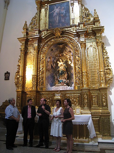 La Comunidad recupera el retablo de La Inmaculada Concepción de Jumilla - 2, Foto 2