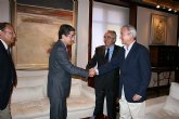 El presidente de la Comunidad recibe al presidente de la Mesa del Turismo de la Regin de Murcia