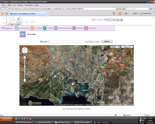 El Ayuntamiento pone en marcha un nuevo Callejero en la web - 1, Foto 1