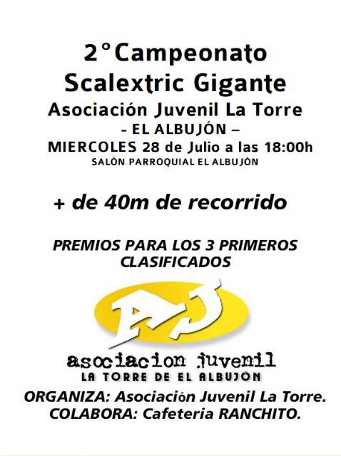 II Campeonato de Scalextric Gigante en El Albujón - 1, Foto 1