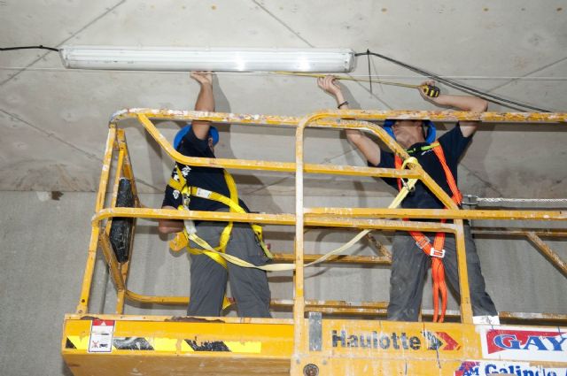 Avanzan los trabajos de cerramiento de la cubierta del Palacio de Deportes - 1, Foto 1