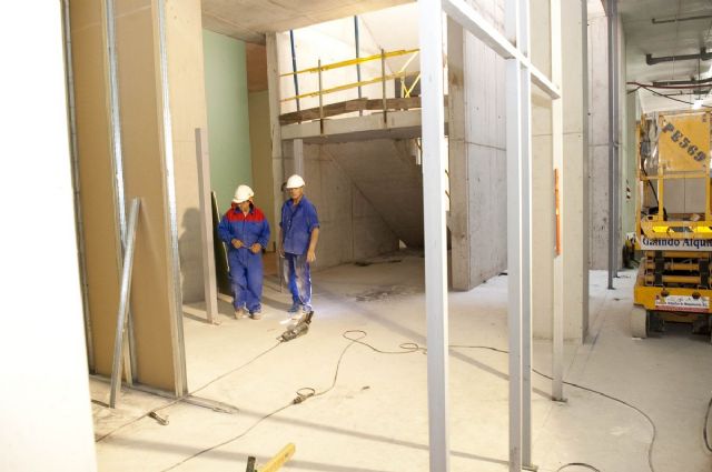 Avanzan los trabajos de cerramiento de la cubierta del Palacio de Deportes - 3, Foto 3