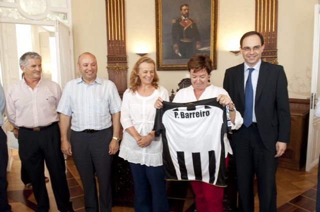 La alcaldesa reitera la colaboración del Ayuntamiento con el FC Cartagena a pesar de la crisis - 4, Foto 4