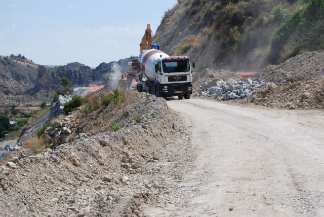 El alcalde de Abarán y el consejero de Obras Públicas visitarán este viernes las obras de la RM-B17 - 1, Foto 1