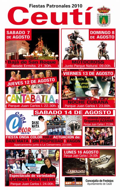 Las calles de Ceutí se engalanan para celebrar las Fiestas Patronales durante la primera quincena de agosto - 2, Foto 2