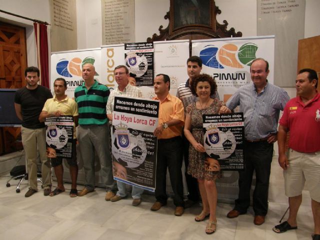 La Hoya Lorca Club de Fútbol presenta su nuevo proyecto deportivo para esta temporada en Tercera División - 1, Foto 1