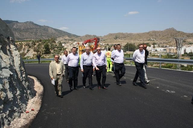 Finalizan las obras de mejora de la seguridad vial en la carretera entre Abarán y Blanca - 1, Foto 1