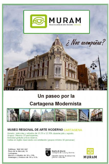 El MURAM ofrece este verano talleres familiares y rutas modernistas - 1, Foto 1