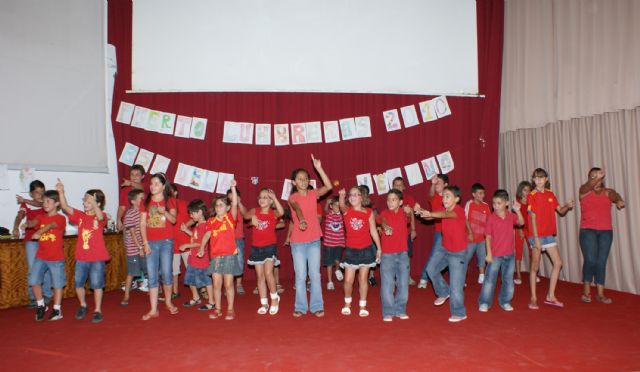 Puerto Lumbreras clausura su Escuela de Verano que ha ofrecido refuerzo educativo a 50 niños durante todo el mes de julio - 1, Foto 1