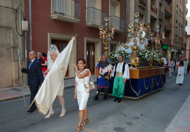 La imagen de la Virgen de la Asunción, patrona de Jumilla, ya está en la ciudad - 3, Foto 3