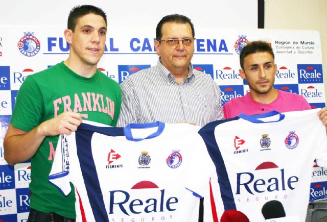 Ossorio y pizarro, las nuevas caras del reale cartagena - 1, Foto 1