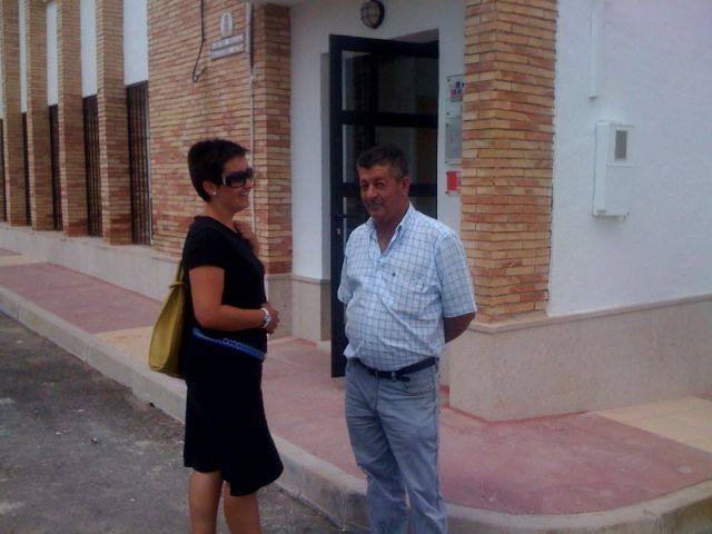 La concejal de Planificación y Desarrollo Sostenible visita el estado de las obras del nuevo Centro Social de la pedanía de el Raiguero Alto, Foto 1